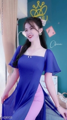 Áo Dài 4T Tơ IC Bling AD8103 (áo lẻ)