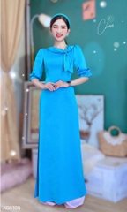 Áo dài cách tân tai thỏ AD8109 (áo lẻ)
