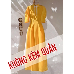 Áo Dài Nút Tàu Ngọc AD9278 (áo lẻ)