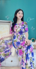 Áo Dài Cổ Sen 4T AD9143 (áo lẻ)