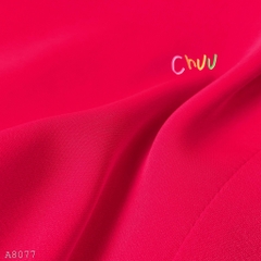 Áo Sơ Mi Lụa Lạnh Cổ Nhọn A8077