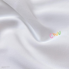 Áo Sơ Mi Lụa Lạnh Cổ Nhọn A8077