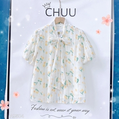 Áo Sơ Mi Thêu Lông Vũ A9504