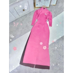 Áo Dài Lụa Ướt 3P Ngọc AD8006