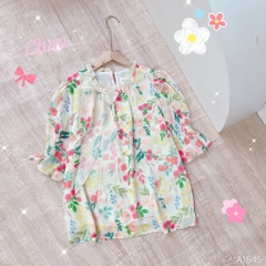 Áo Tơ Nơ Lệch A1545