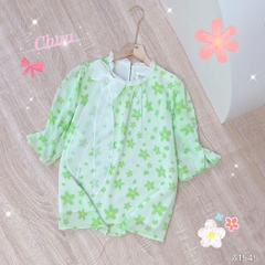 Áo Tơ Nơ Lệch A1545