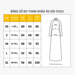 Áo Dài Vai Đôi Nơ AD8034 (áo lẻ)