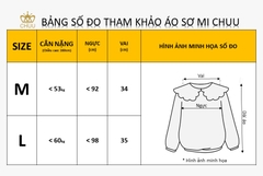 Áo Sơ Mi Cổ Nhọn Tay Nhún A9362