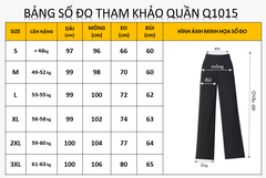 Quần Ống Rộng Túi Ngang Q1015