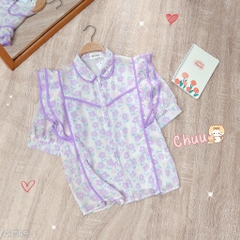 Áo Sơ Mi Hoa Line Màu A1589