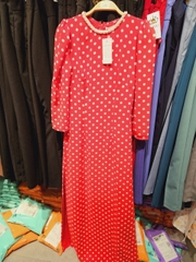 Áo Dài 4T Bông Tuyết Ngọc AD9177 (áo lẻ)