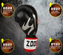 Găng tay boxing cao cấp Zooboo chữ Z