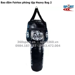 Bao đấm boxing Fairtex phòng tập 02