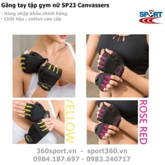 Găng tay tập gym nữ SP23 Canvassers