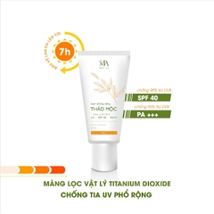 Kem Chống Nắng Vật Lý Thảo Mộc Mộc An SPF40  PA+++