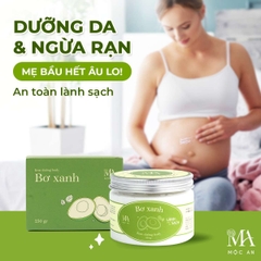 Kem Dưỡng Body Bơ Xanh Mộc An - Cấp Ẩm, Dưỡng Sáng Mịn Da