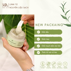 Mặt Nạ Bùn Khoáng Trà Xanh Giảm Mụn - Mineral Matcha Maya Mask Mộc An