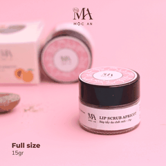 Sáp Tẩy Da Chết Môi Vỏ Hạt Mơ Và Óc Chó - Lip Scrub Apricot Mộc An