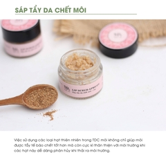 Sáp Tẩy Da Chết Môi Vỏ Hạt Mơ Và Óc Chó - Lip Scrub Apricot Mộc An