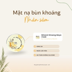 Mặt Nạ Bùn Khoáng Nhân Sâm Sáng Da - Mineral Ginseng Maya Mask Mộc An