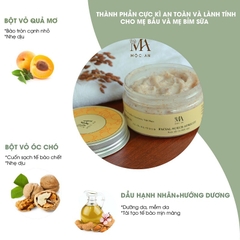 Tẩy Da Chết Mặt Vỏ Hạt Mơ Và Óc Chó - Facial Scrub Apricot Mộc An