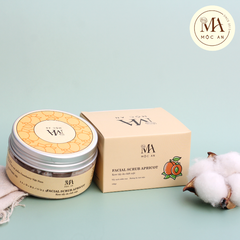 Tẩy Da Chết Mặt Vỏ Hạt Mơ Và Óc Chó - Facial Scrub Apricot Mộc An