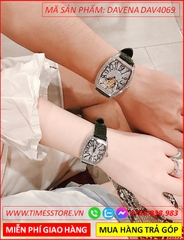 dong-ho-cap-doi-davena-automatic-mat-oval-full-da-swarovski-day-da-xanh-la-timesstore-vn