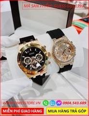 dong-ho-cap-doi-guess-mat-chronograph-vang-gold-day-mau-den-dep-timesstore-vn