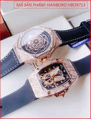 dong-ho-cap-doi-hanboro-mat-vu-tru-full-da-rose-gold-silicone-den-timesstore-vn