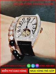 dong-ho-nam-davena-automatic-mat-oval-dinh-da-swarovski-rose-gold-day-da-den-thoi-trang-dep-gia-re-timesstore-vn