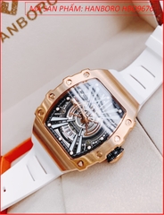 dong-ho-nam-hanboro-automatic-mat-oval-rose-gold-day-silicone-trang-timesstore-vn