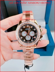 dong-ho-nam-hanboro-automatic-tua-rolex-day-kim-loai-rose-gold-timesstore-vn