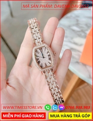 dong-ho-nu-davena-mat-oval-full-da-day-rose-gold-timesstore-vn