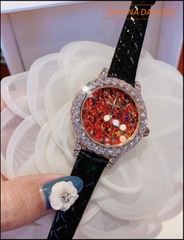 dong-ho-nu-davena-day-da-den-mat-tron-do-dinh-da-swarovski-rose-gold-dep-gia-re-timesstore-vn