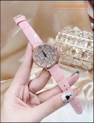 set-dong-ho-nu-davena-swarovski-rose-gold-day-da-hong-lac-tay-thien-nga-dep-gia-re-timesstore-vn