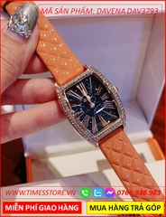 dong-ho-nu-davena-mat--oval-xanh-dinh-da-swarovski-rose-gold-day-da-cam-gia-re-timesstore-vn