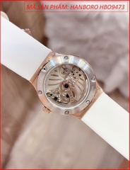 dong-ho-nu-hanboro-co-tu-dong-automatic-mat-tron-rose-gold-day-silicone-trang-chinh-hang-dep-gia-re-timesstore-vn