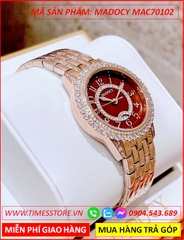 dong-ho-nu-madocy-mat-do-dinh-da-day-rose-gold-timesstore-vn