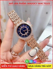 dong-ho-nu-madocy-mat-xanh-dinh-da-day-rose-gold-timesstore-vn