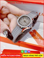 dong-ho-nu-madocy-tua-patek-phillipe-mat-dinh-da-day-silicone-xam-timesstore-vn