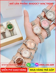 dong-ho-nu-madocy-tua-rolex-mat-rose-gold-day-demi-timesstore-vn