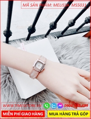 dong-ho-nu-melissa-mat-vuong-vien-da-ong-lac-tay-full-da-rose-gold-thoi-trang-dep-gia-re-timesstore-vn