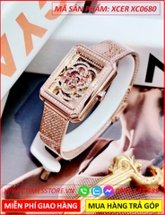 dong-ho-nu-xcer-mat-chu-nhat-lo-may-day-mesh-rose-gold-timesstore-vn