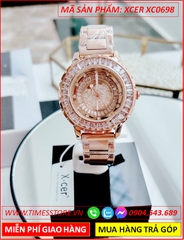 dong-ho-nu-xcer-mat-tron-pha-le-day-kim-loai-rose-gold-timesstore-vn