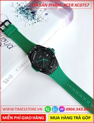 dong-ho-nu-xcer-tua-hublot-mat-full-da-den-sillicone-xanh-la-timesstore-vn