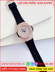 dong-ho-nu-xcer-tua-hublot-mat-full-da-rosse-gold-day-sillicone-den-timesstore-vn