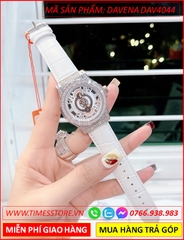 set-dong-ho-nu-davena-automatic-mat-tron-dinh-da-swarovski-silver-day-da-trang-dep-gia-re-timesstore-vn