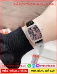 set-dong-ho-nu-davena-mat-oval-xanh-dinh-da-swarovski-silver-day-silicone-tim-dep-gia-re-timesstore-vn