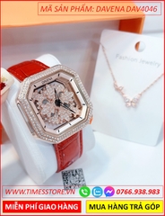 set-dong-ho-nu-davena-mat-vuong-canh-hoa-xoay-dinh-da-swarovski-rose-gold-day-da-do-dep-gia-re-timesstore-vn