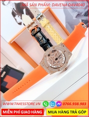 set-dong-ho-nu-davena-ngoi-sao-5-canh-mat-xoay-da-swarovski-rose-gold-day-silicone-mau-cam-dep-gia-re-timesstore-vn